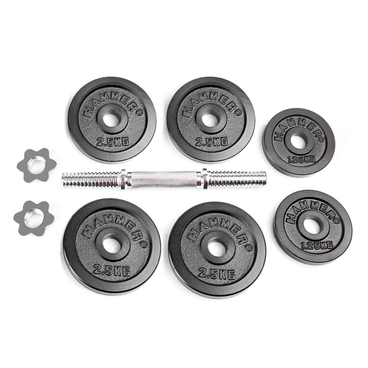 Dumbbell set 30 mm 15 kg