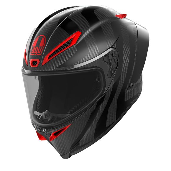 Casque intégral AGV PISTA GP RR - INTREPIDO - Carbone / RougeRef : AG1045