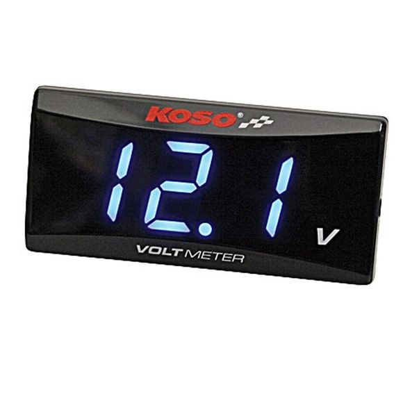Koso Super Slim Style Universal VoltmeterRef: 4491387 / 1056051