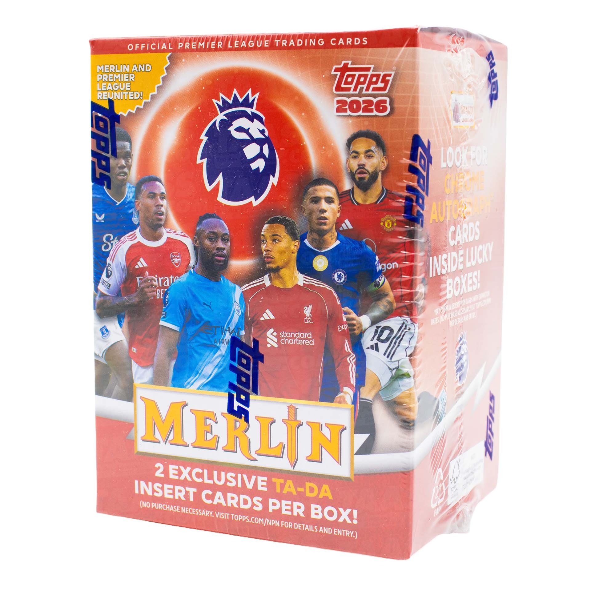 2025/26 Topps Merlin Premier League Soccer EPL Blaster Box