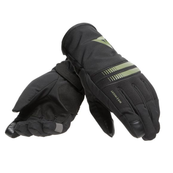Dainese plaza lady 3 d-dry gloves - black / greenRef: DN1951