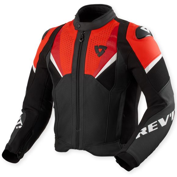 Motorcycle jacket Rev it automaton - black / redRef: Ri1664