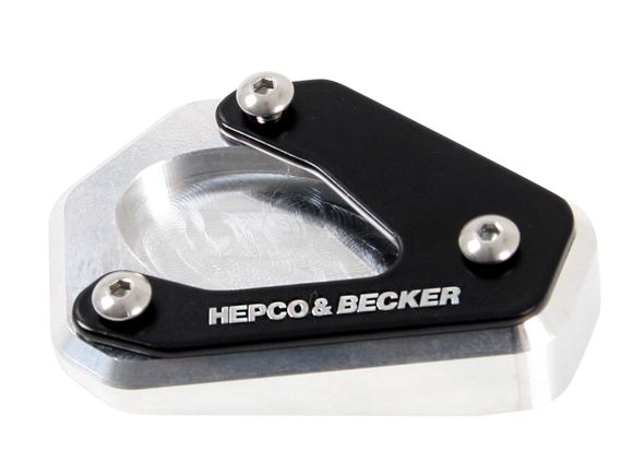 Hepco & Becker side stand extension - black/silverRef: Hbe00027A / 42112533 ​​00 91