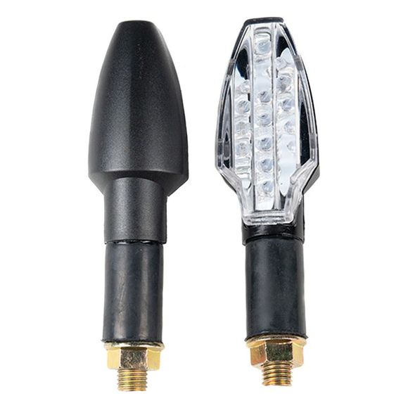 KOOROOM LUMI LED Turn Signals (Pair) - Universal - BlackRef: KOR0189