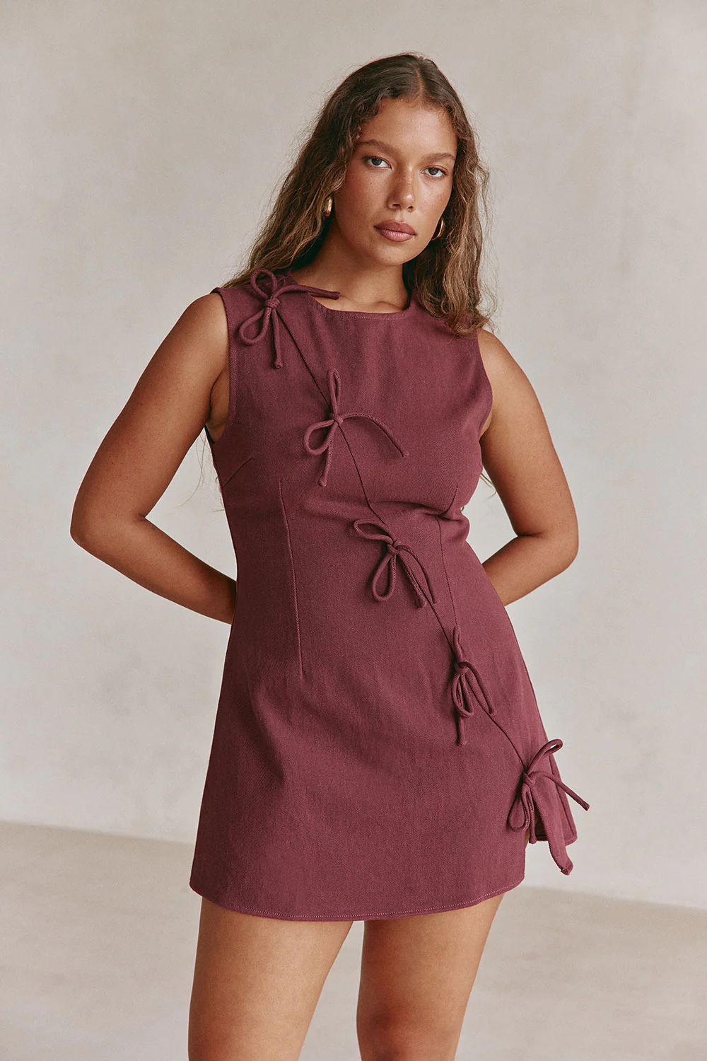 Kapri Dress - Merlot