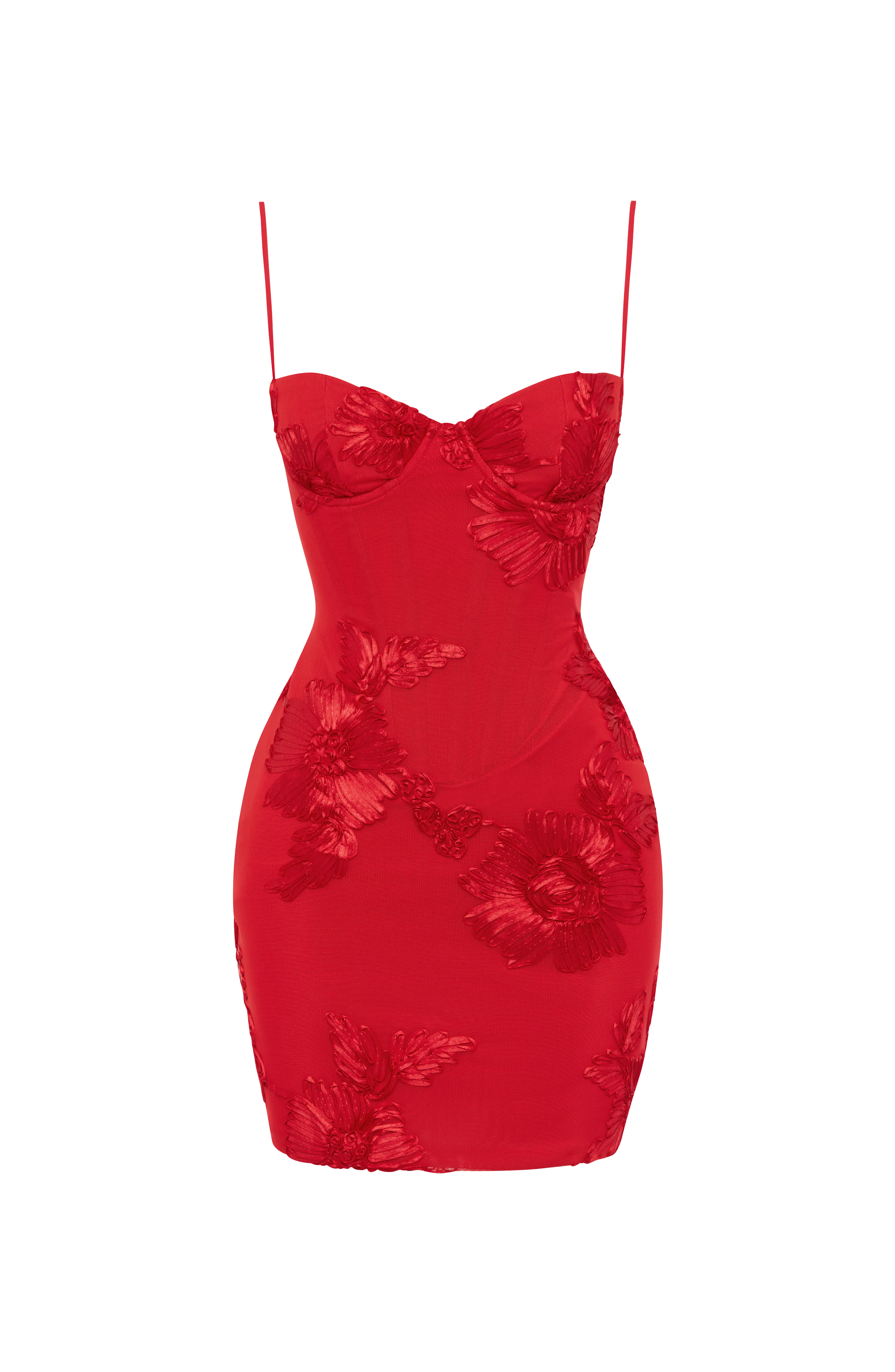 Nefertiti Mini Dress - Red