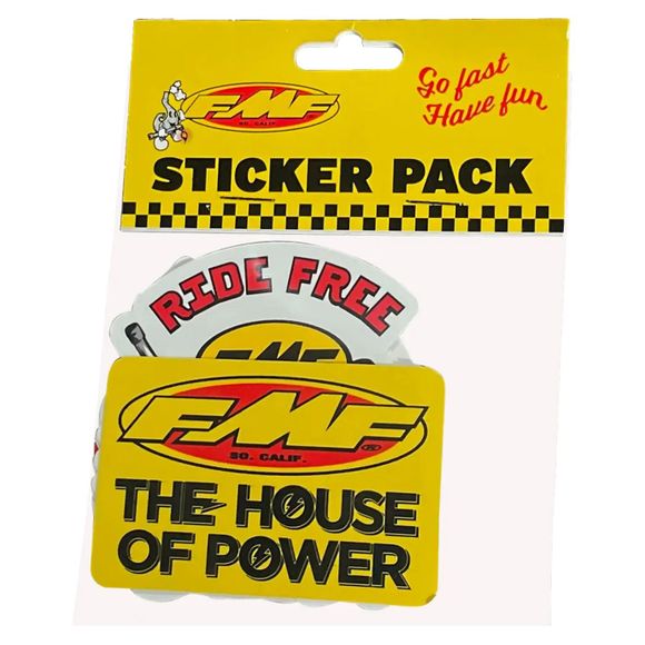 FMF Go Fast have fun universal stickersRef: FMF0065 / 43202579