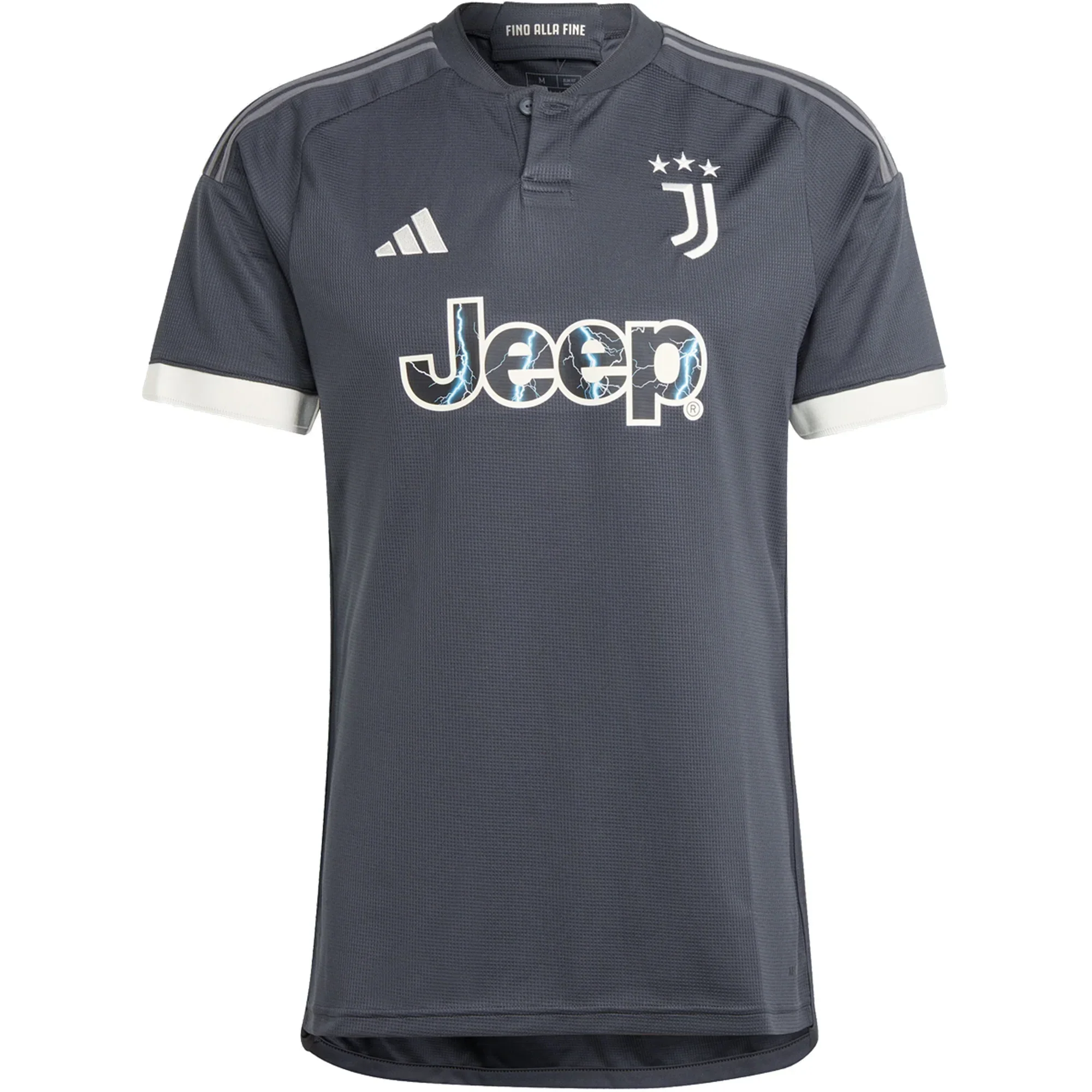 Juventus Third Jersey 23/24 (Carbon/Cream White)