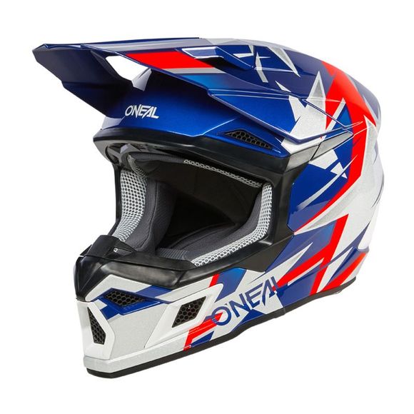 O'Neal 3SRS - RIDE V24 2024 cross Helmet - Blue / WhiteRef: OL1946