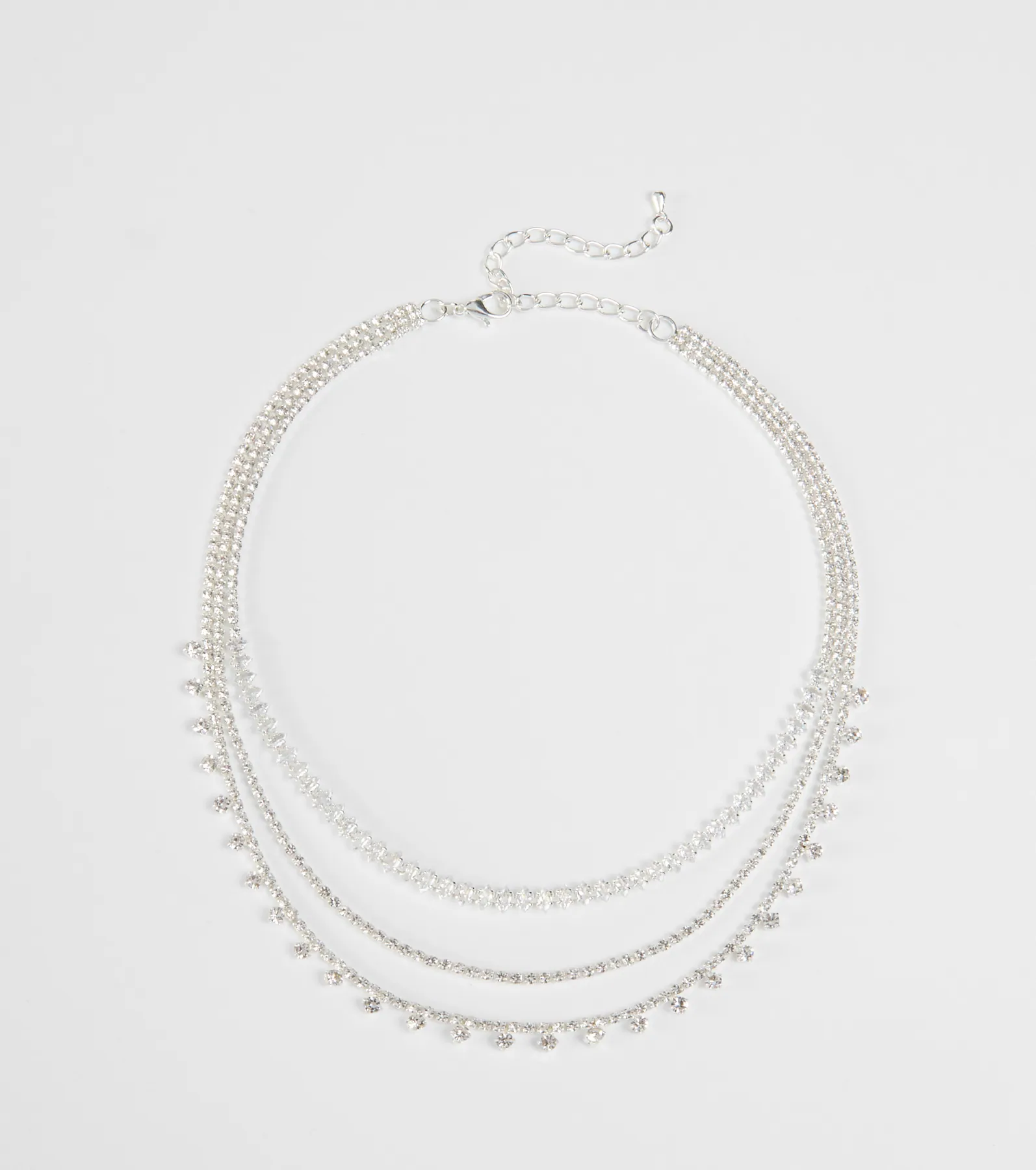 Luxe Dreams Cubic Zirconia Layered Necklace