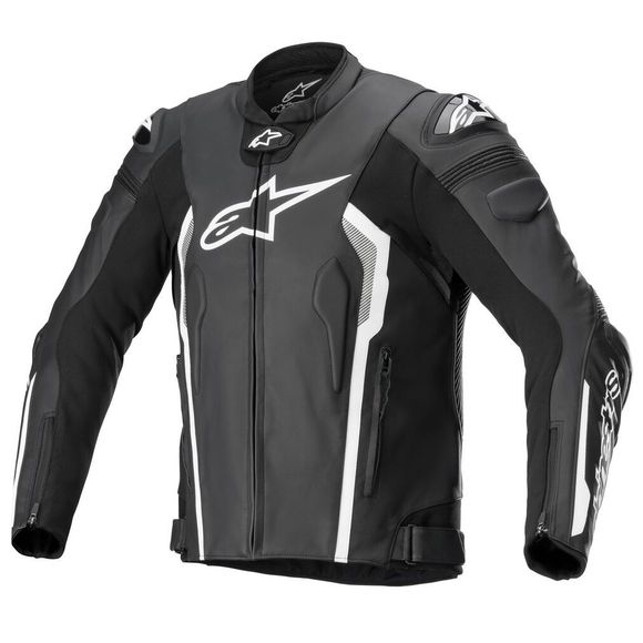 Alpinestars Missile Missile Motorcycle Jacket - Tech -Air® Compatible - Black / WhiteRef: Ap12604-C645