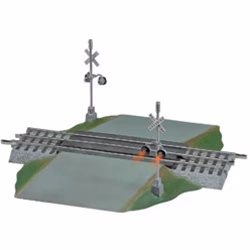 LIONEL O FasTrack Grade Crossing 612052