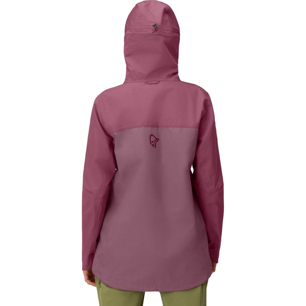 Norrona femund cotton Jacket Women - Grape Shake
