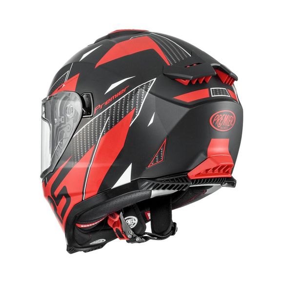 Full headset Premier typhoon - RS 92 BM - Black / RedRef: PE0429
