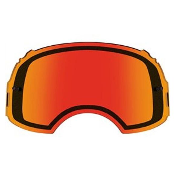 Oakley airbrake mx goggle screen - dual - orangeRef: OK0653