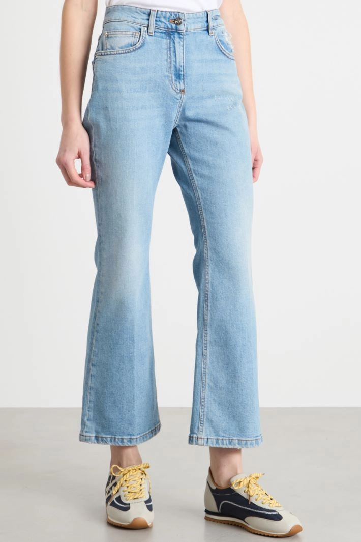 Flared jeans - LIGHT BLUE
