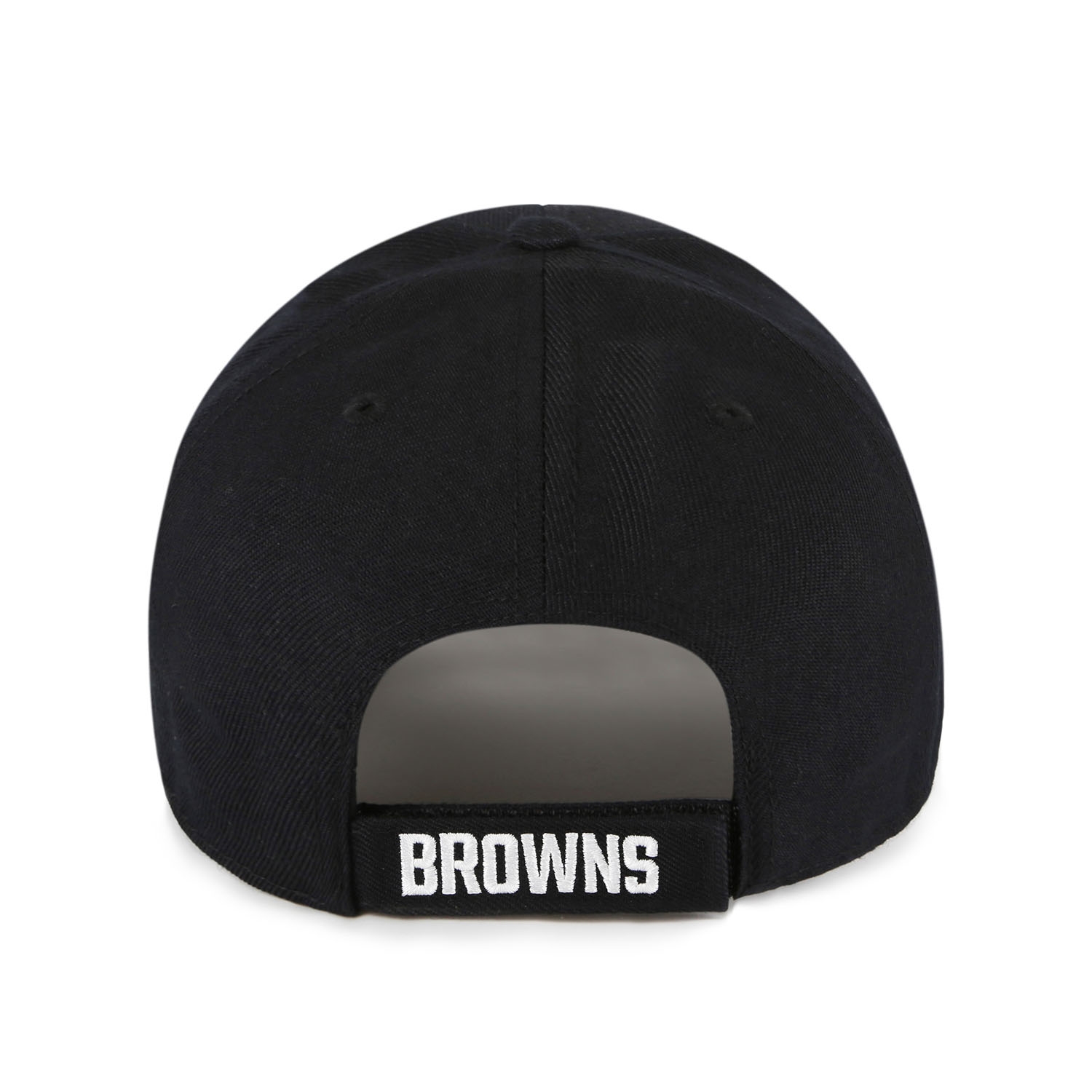 Cleveland Browns Black & White '47 MVP Adjustable NFL Cap Black