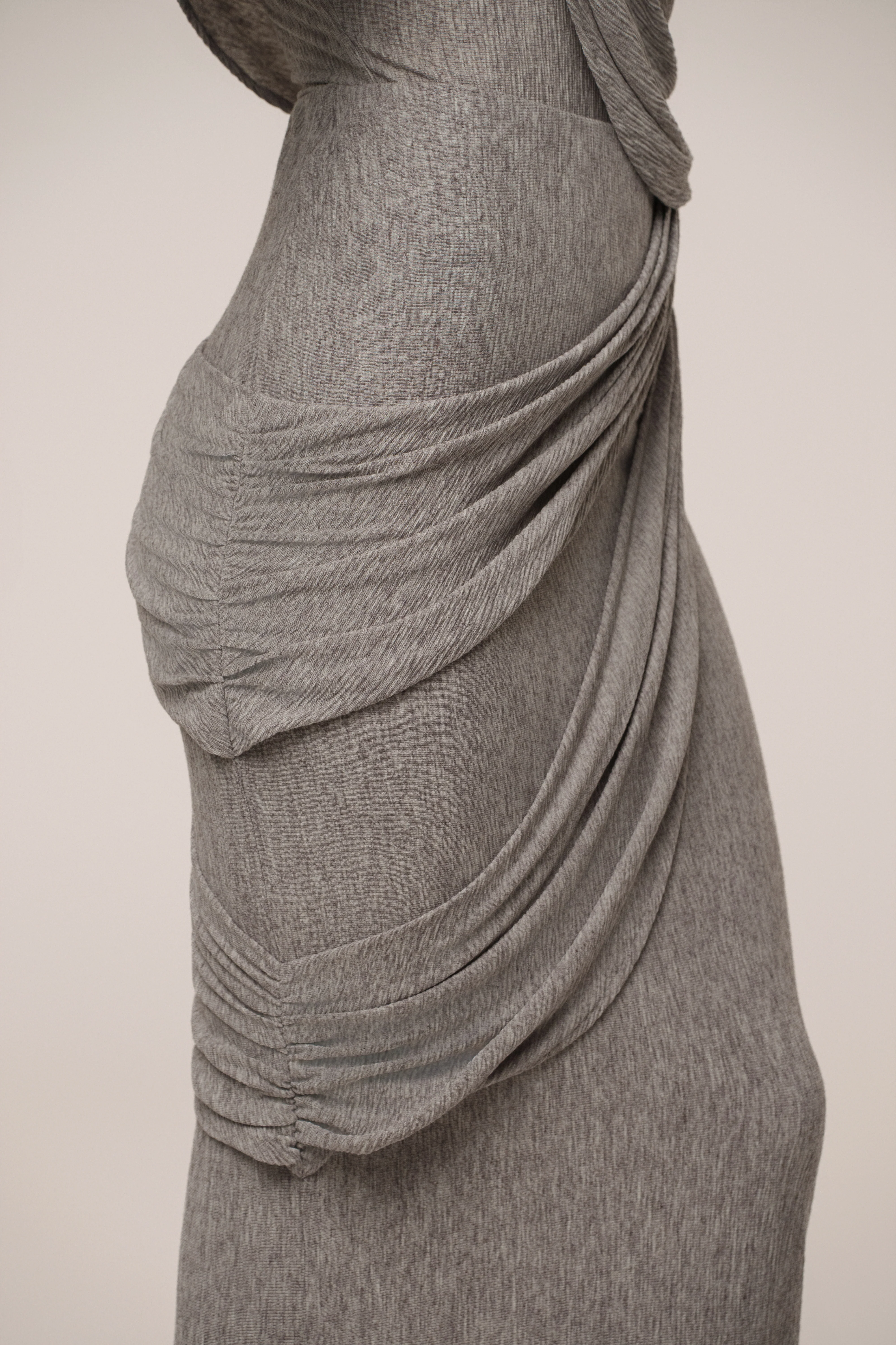 Grey Paradise Hills Maxi Skirt