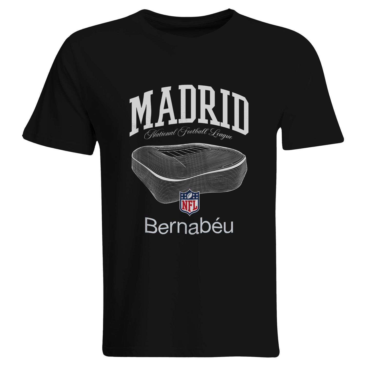 Mens Bernabéu x NFL Stadium Shirt Black