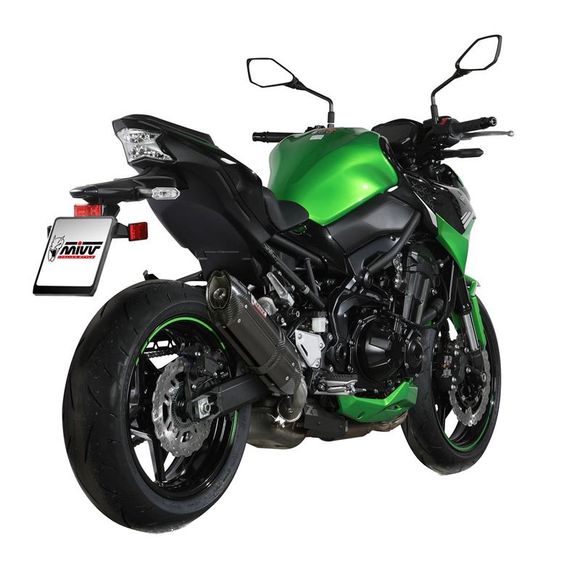 Mivv Suono Stainless Steel Black Exhaust with Carbon End CapRef: 1096361002