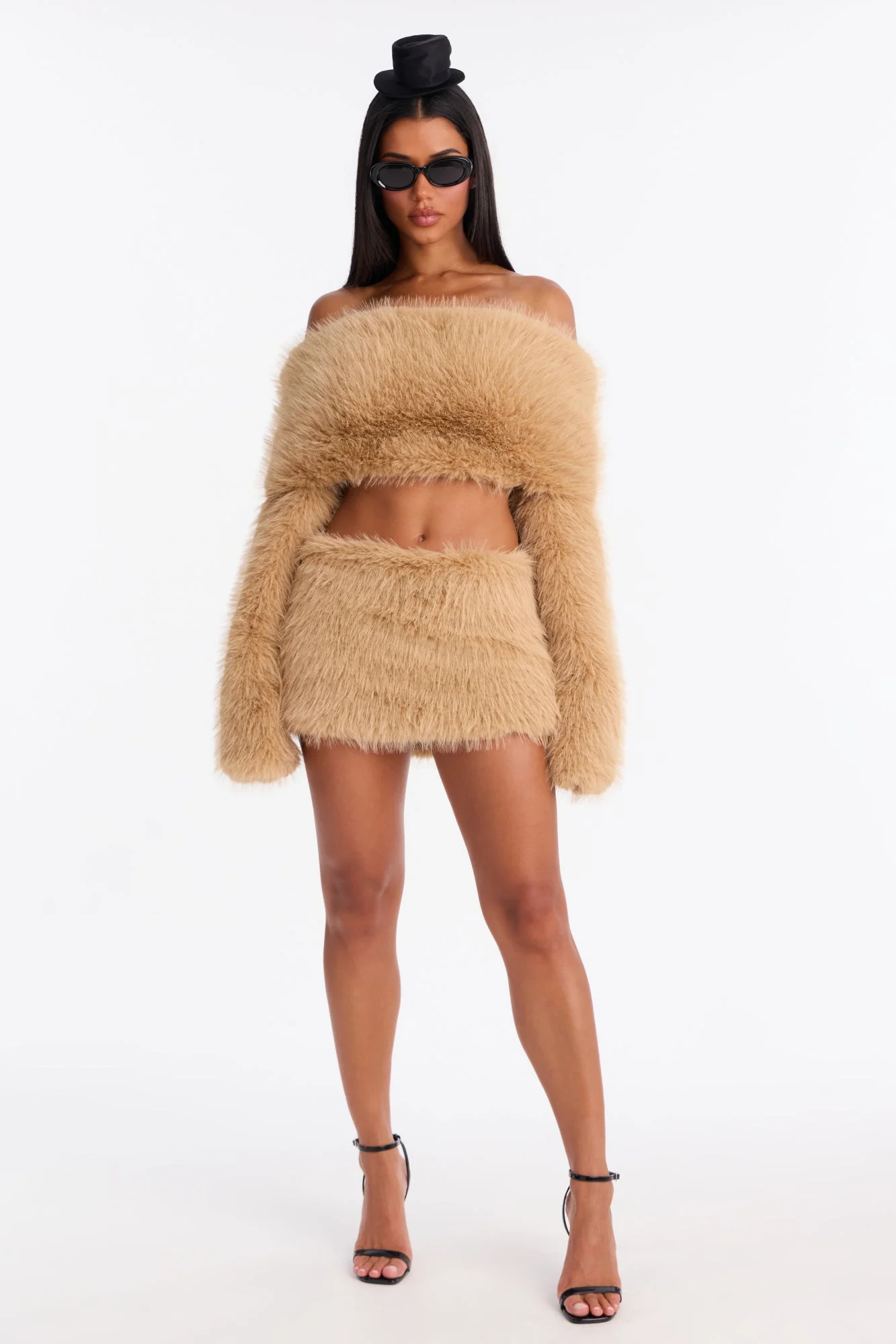 Mane Attraction 4 Piece Costume Set - Taupe