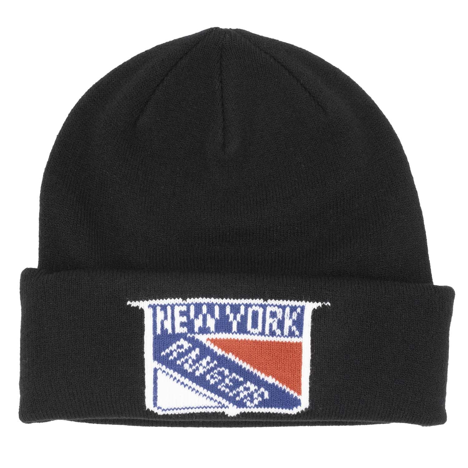 New York Rangers Mitchell & Ness Balaclava & Beanie Combo