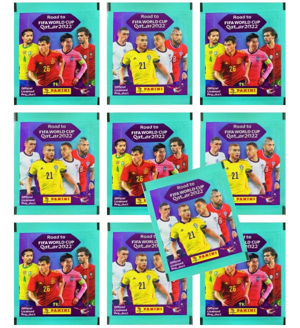Panini Road to World Cup 2022 Stickers - 10 Packets