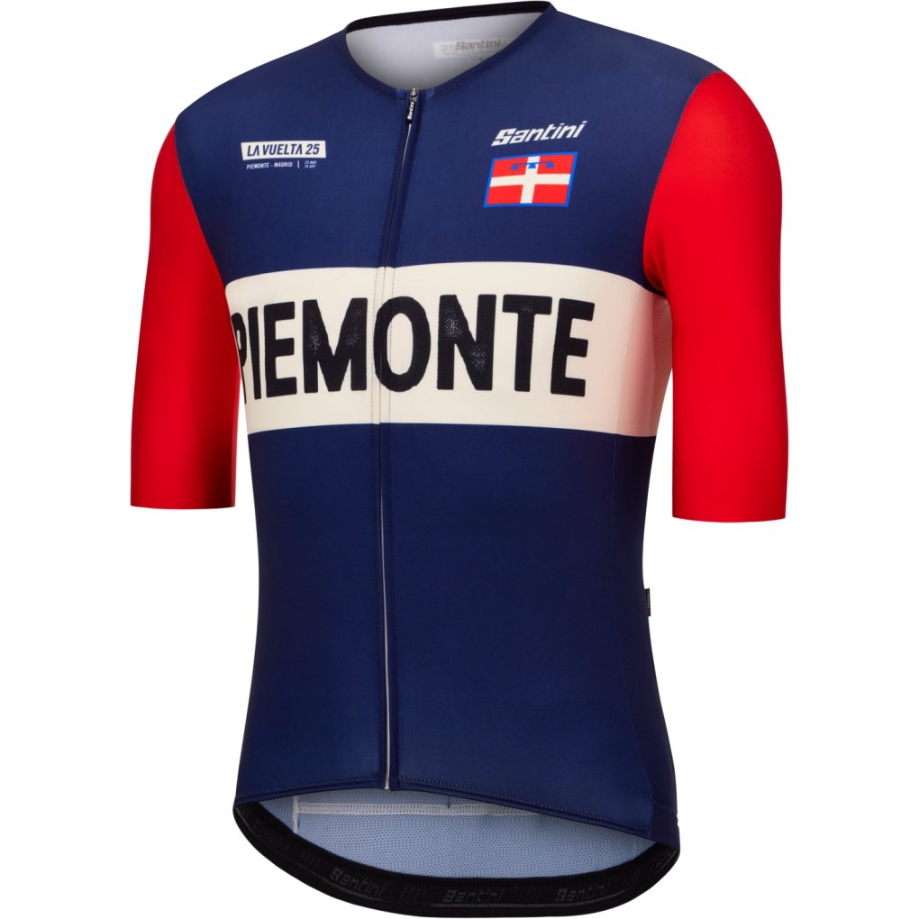 Santini La Vuelta Grand Salida Piemonte Jersey Unisex RE97175C25LVPIEM - print