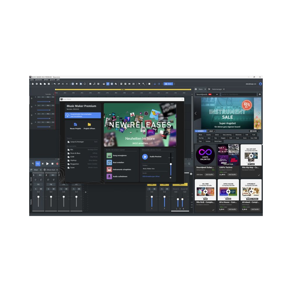 Magix Music Maker Premium Edition – Thomann Ireland