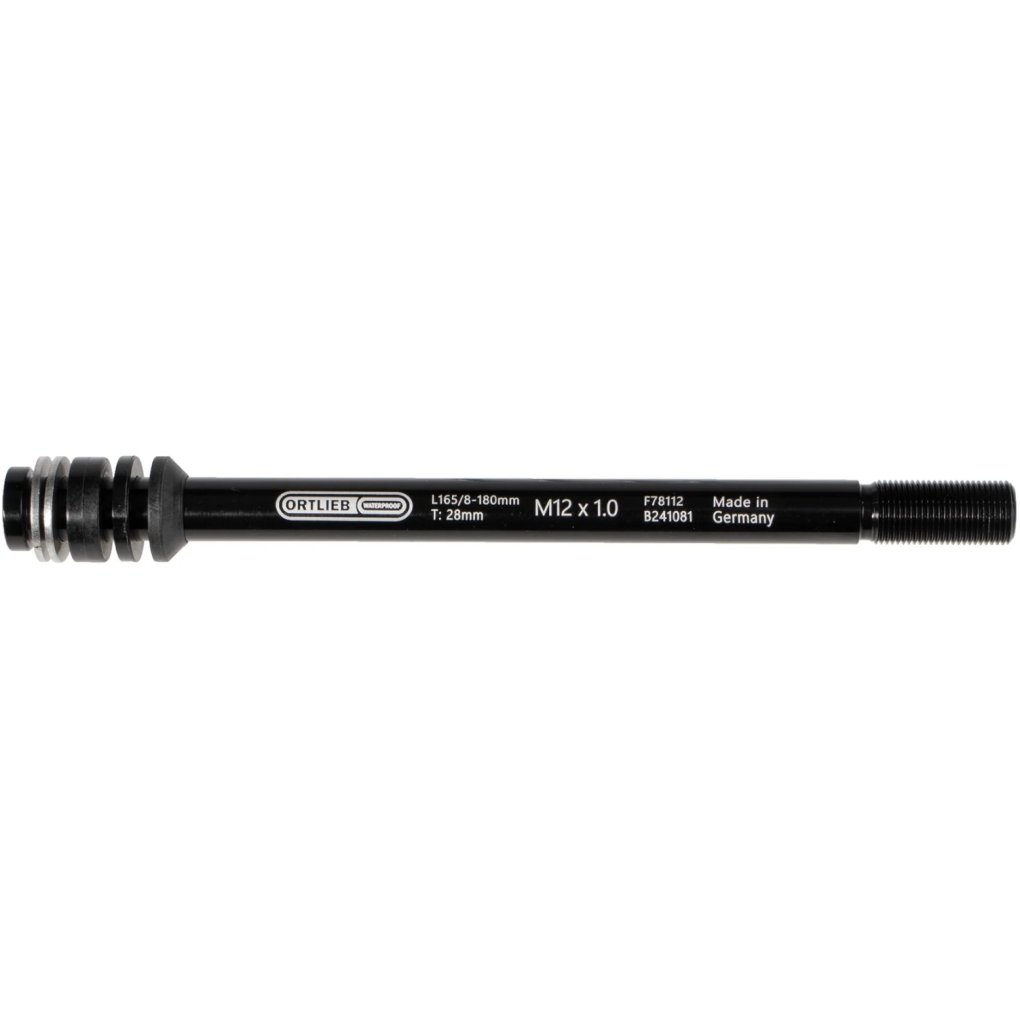 ORTLIEB Thru Axle M6-Connector - M12x1.0 - 165/8-180mm
