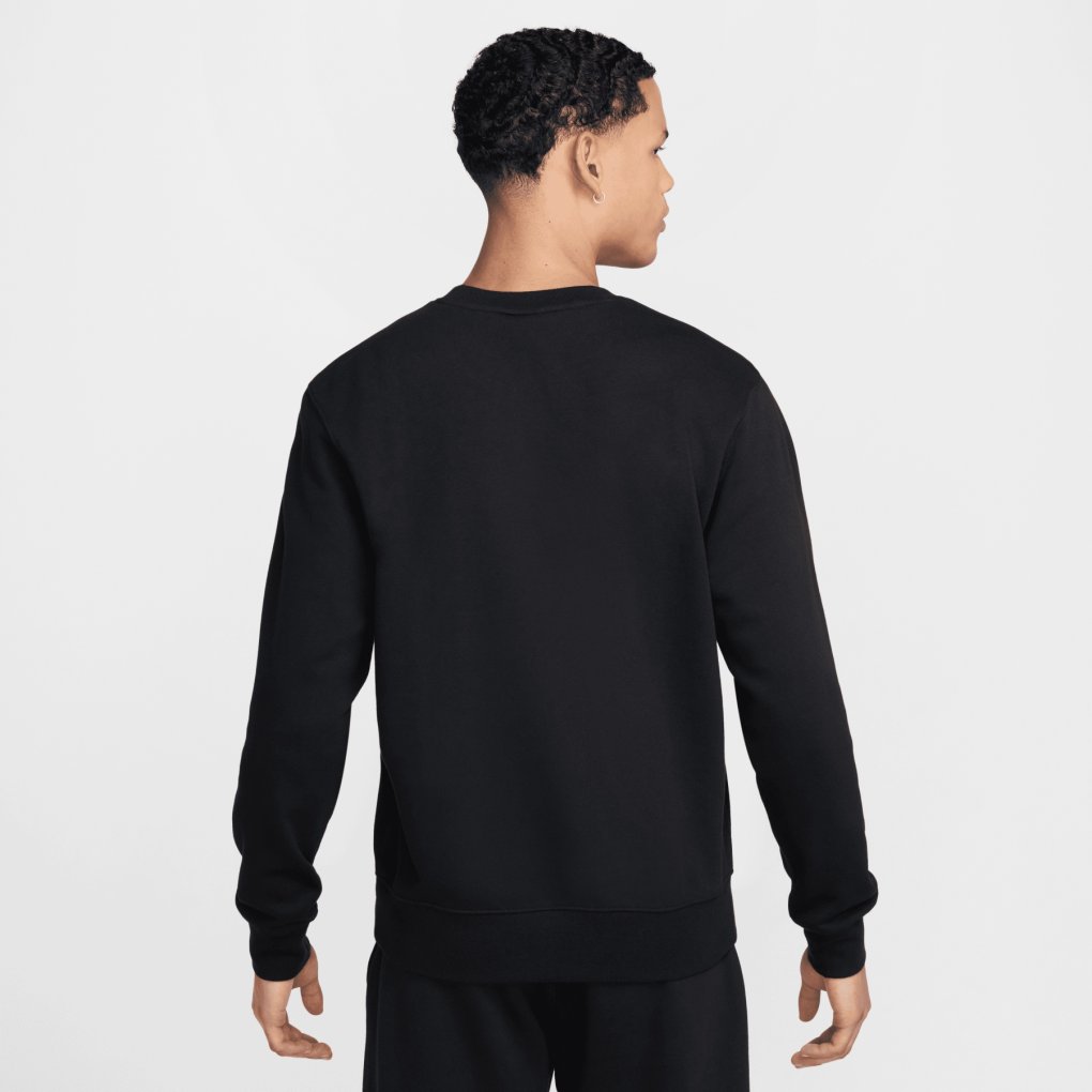 Nike Club Fleece Crew Shirt Men - black/white FN3888-010
