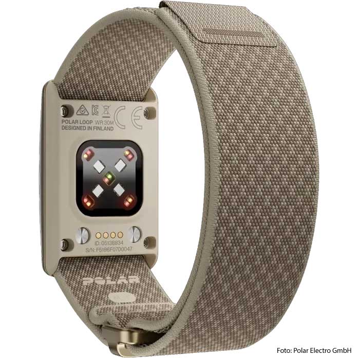 Polar Loop Wearable Health Band - Greige Sand