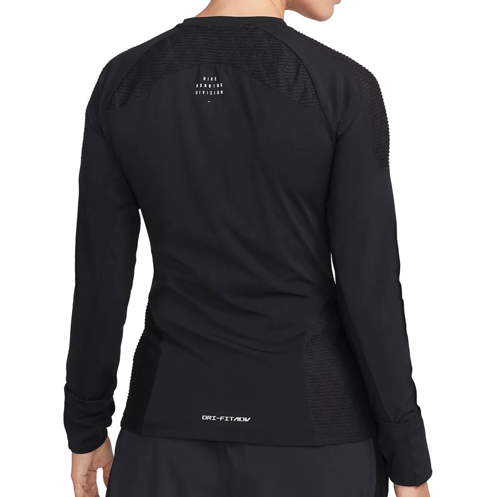 Nike Dri-FIT ADV Run Division Long Sleeve Top Women - black/black DQ6638-010