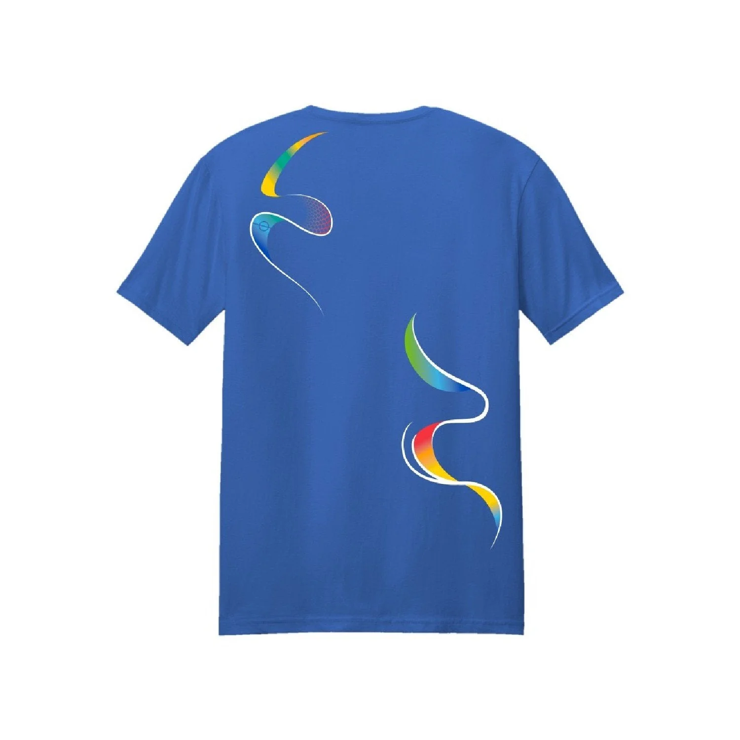 World football competition U-20 Women's World Cup Colombia 2024™ Blue Graphic Flow T-Shirt - Unisex