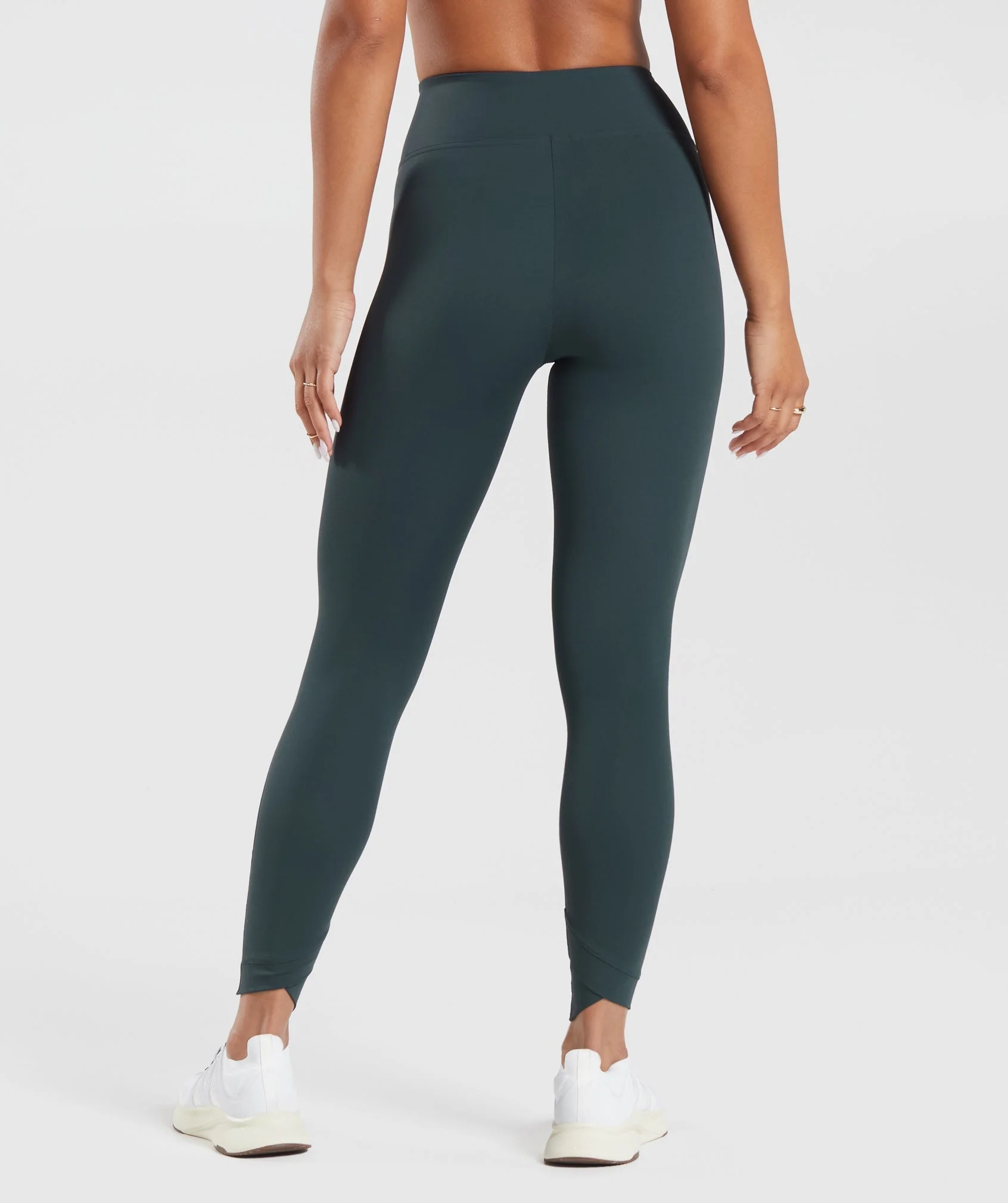 Crossover Leggings Darkest Teal