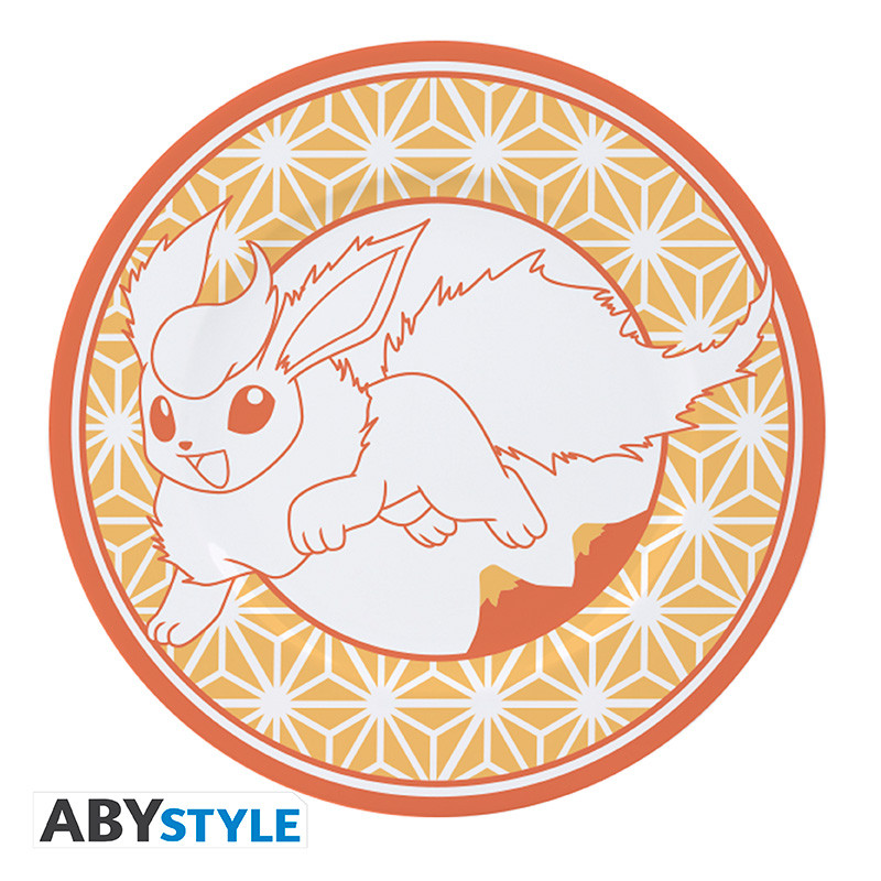 POKEMON Set of 4 Plates Japanese Style