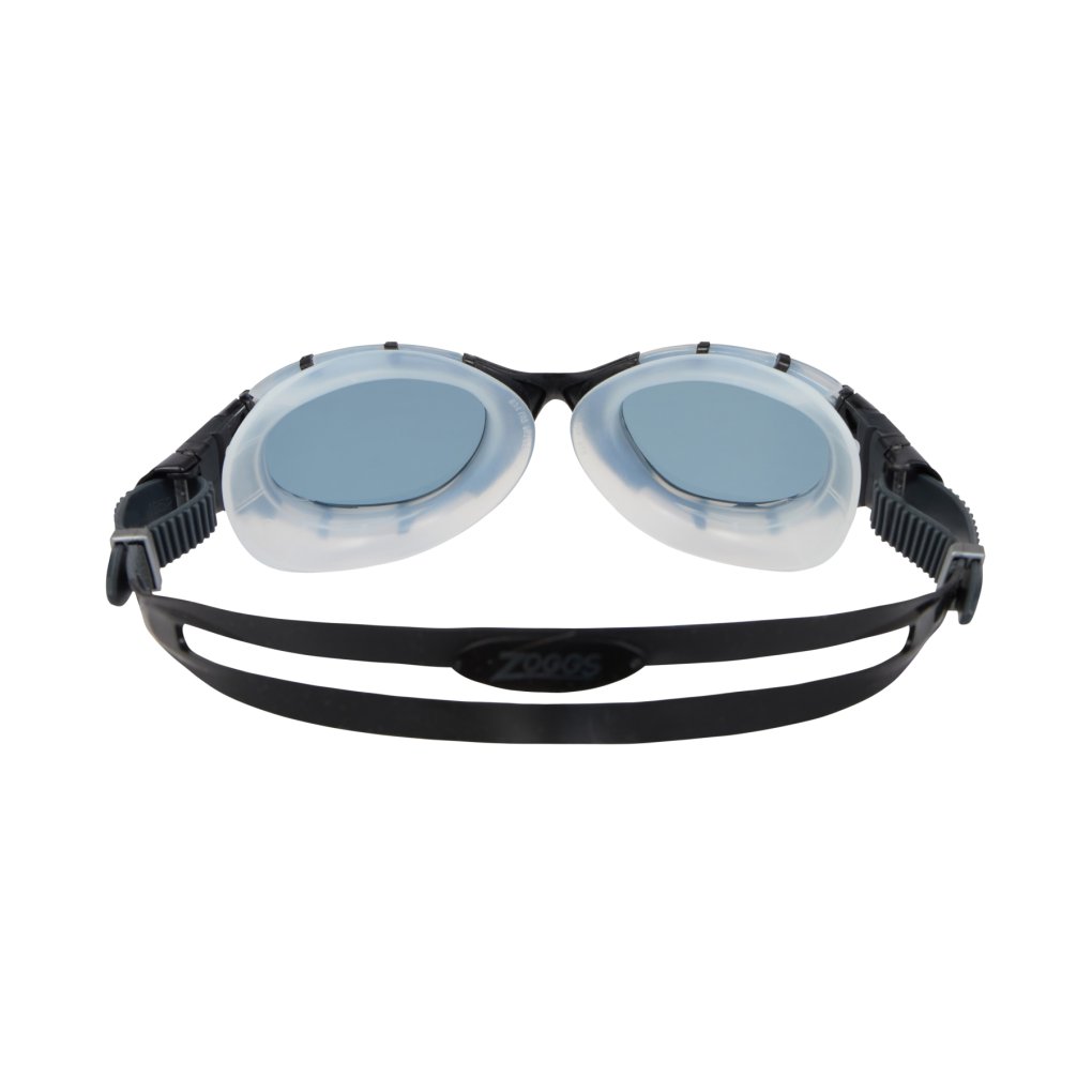 Zoggs Predator Flex Swimming Goggles - Regular Fit - Black/Grey - Tint Smoke