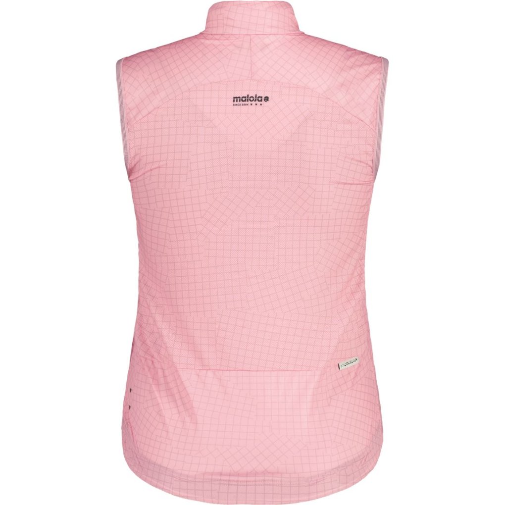 Maloja VeldaM. Roadbike Vest Women - magnolia 8963