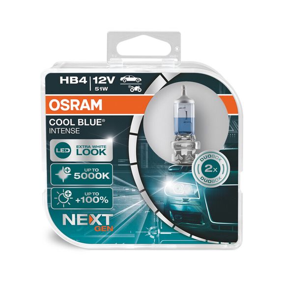 Ampoule Osram Cool Blue Intense HB4 12V/51W - x2 UniverselRef : OSRM00013A / 1114467