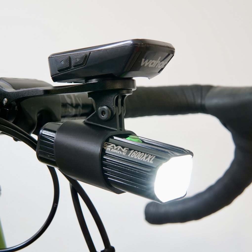 Bikemachine Aero Mount GoPro for Lezyne Super Drive 1600XXL