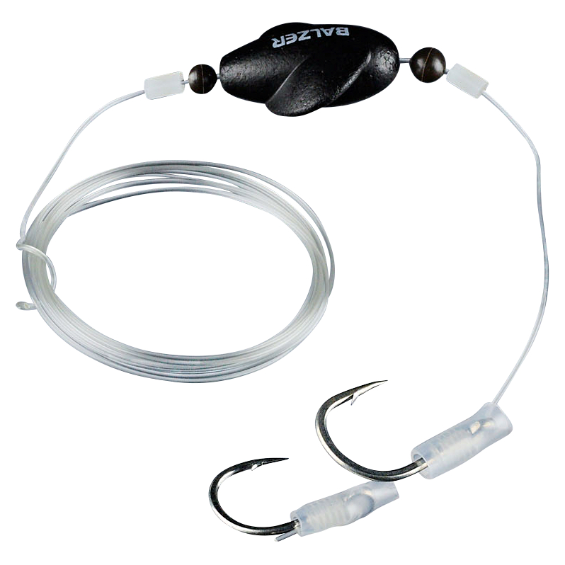 Adrenalin Cat Leader Hook Micro Propeller Leader (black)