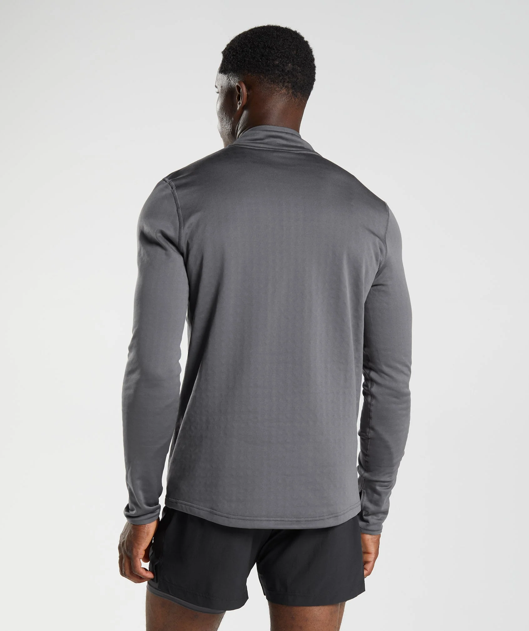 Sport 1/4 Zip Silhouette Grey