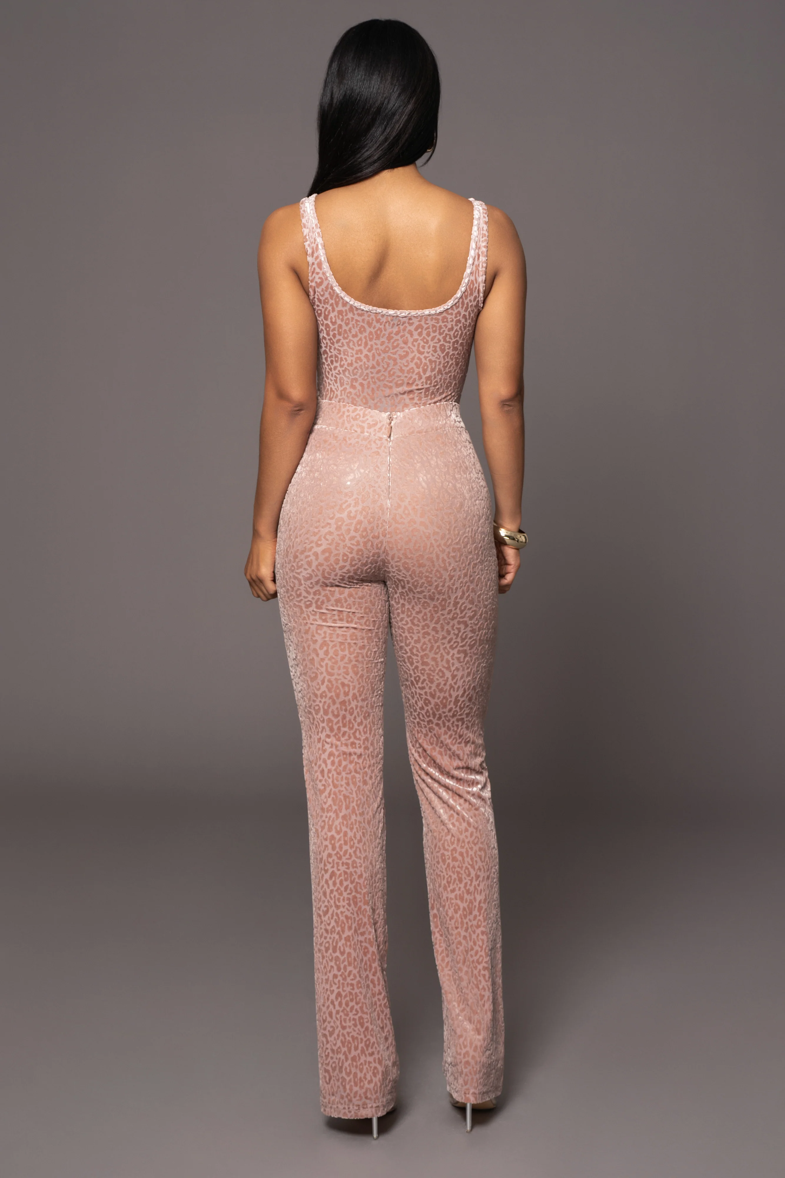 Blush Won't Be Tamed Leopard Tank