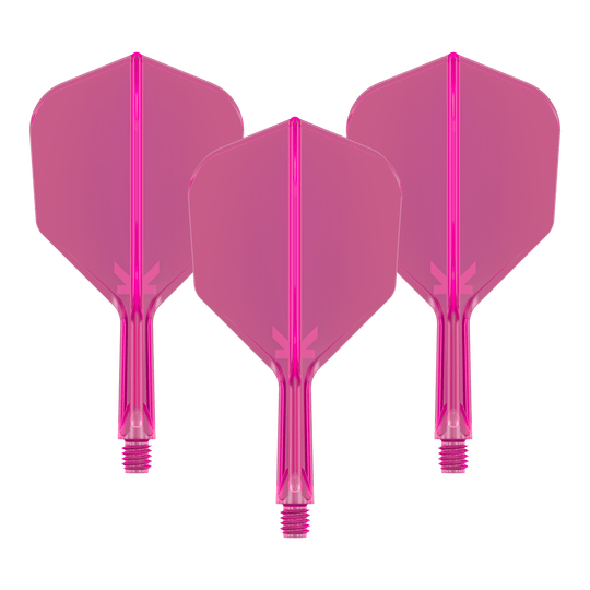 Target K-Flex No6 Flight System - Neon Pink