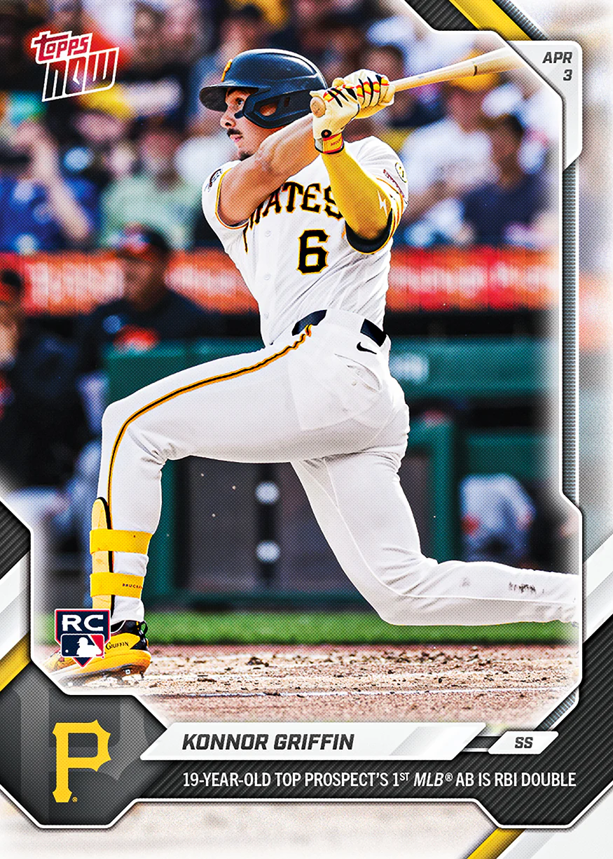 Konnor Griffin - 2026 MLB Topps NOW® - Card 49