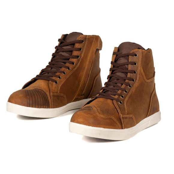 Dxr Clayton Motorcycle Sneakers - BrownRef: DXR0696