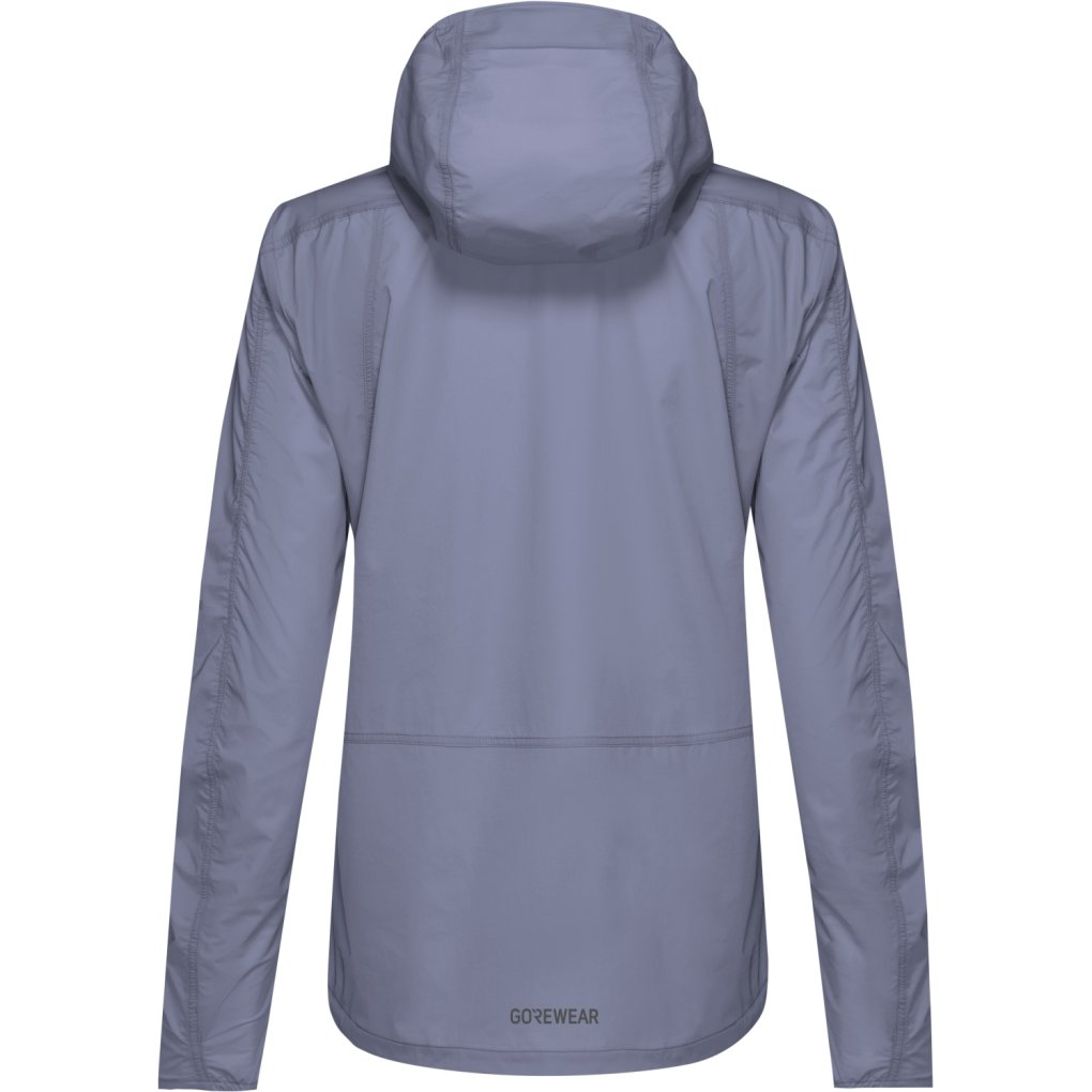 GOREWEAR Fernflow Hooded Windbreaker Women - amethyst grey DF00