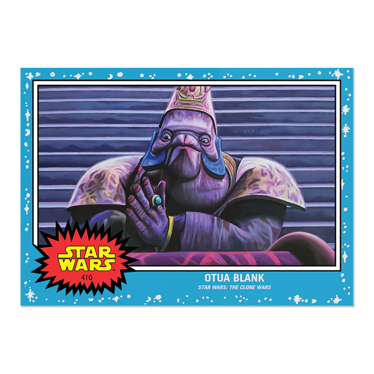 Topps UK - SW Living Set Card #410 - Otua Blank