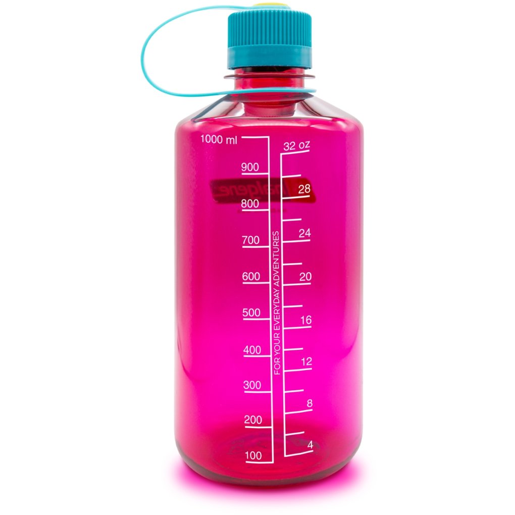 Nalgene Narrow Mouth Sustain Water Bottle 1L - eggplant