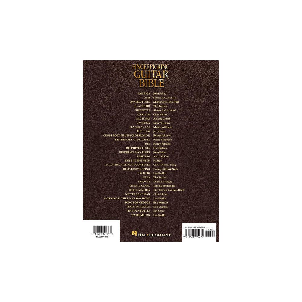 Hal Leonard Fingerpicking Guitar Bible – Thomann Ireland